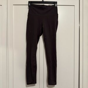 Lululemon Mid Rise Pocket Leggings